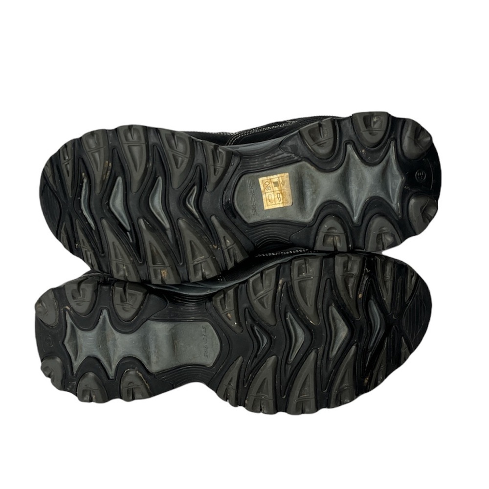 Skechers Men's 12 After Burn Memory Fit 50125EWW Black Running Shoes Sneakers - Picture 9 of 10